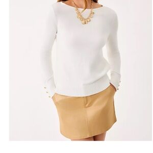 Lilly Pulitzer Colette Skirt Shimmering Gold NWT